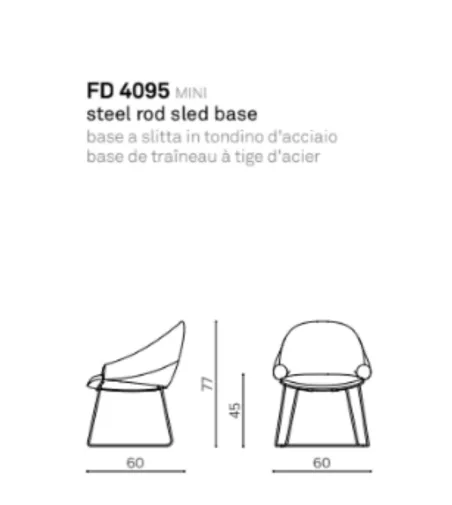 Chaise Fender FD 4095 - True