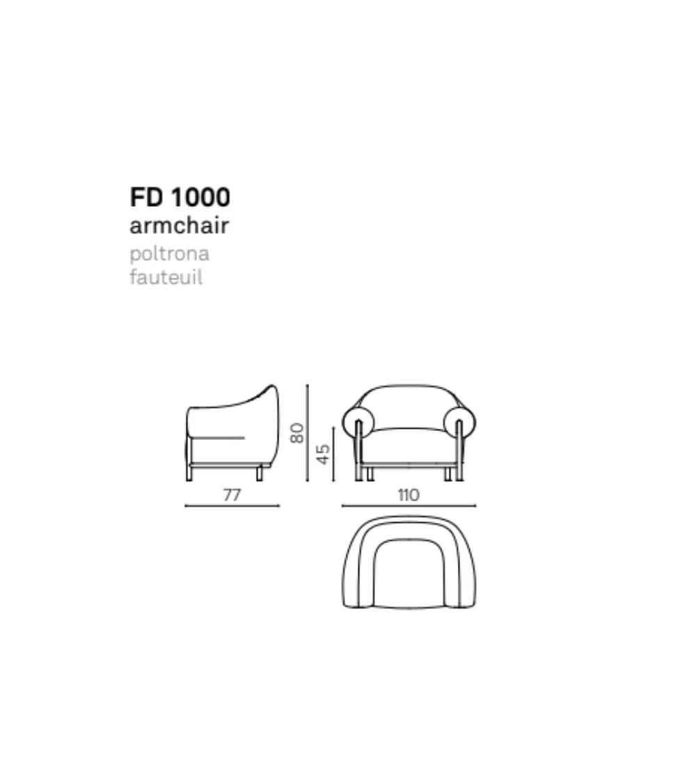 Poltrona Fender FD 1000 - True