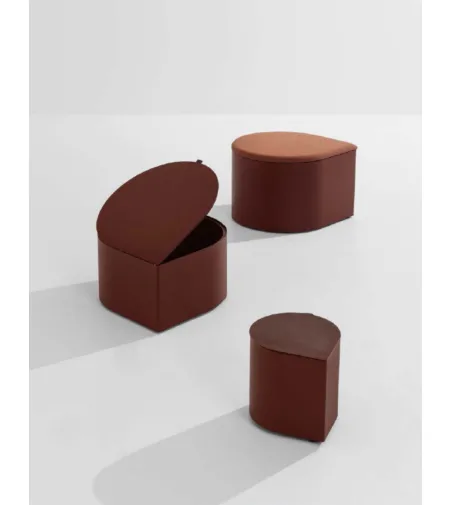 Midj - Drop Couchtisch aus Leder