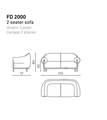 Divano Fender FD 2000 - True