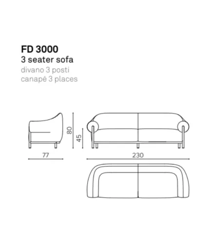 Divano Fender FD 3000 - True