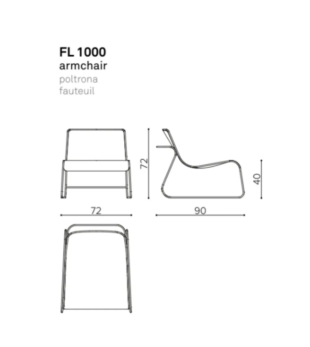 Flow FL 1000 Sessel - True