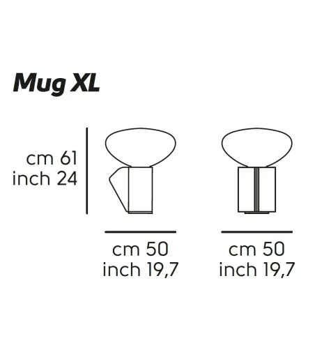 Midj - Mug XL Table Lamp