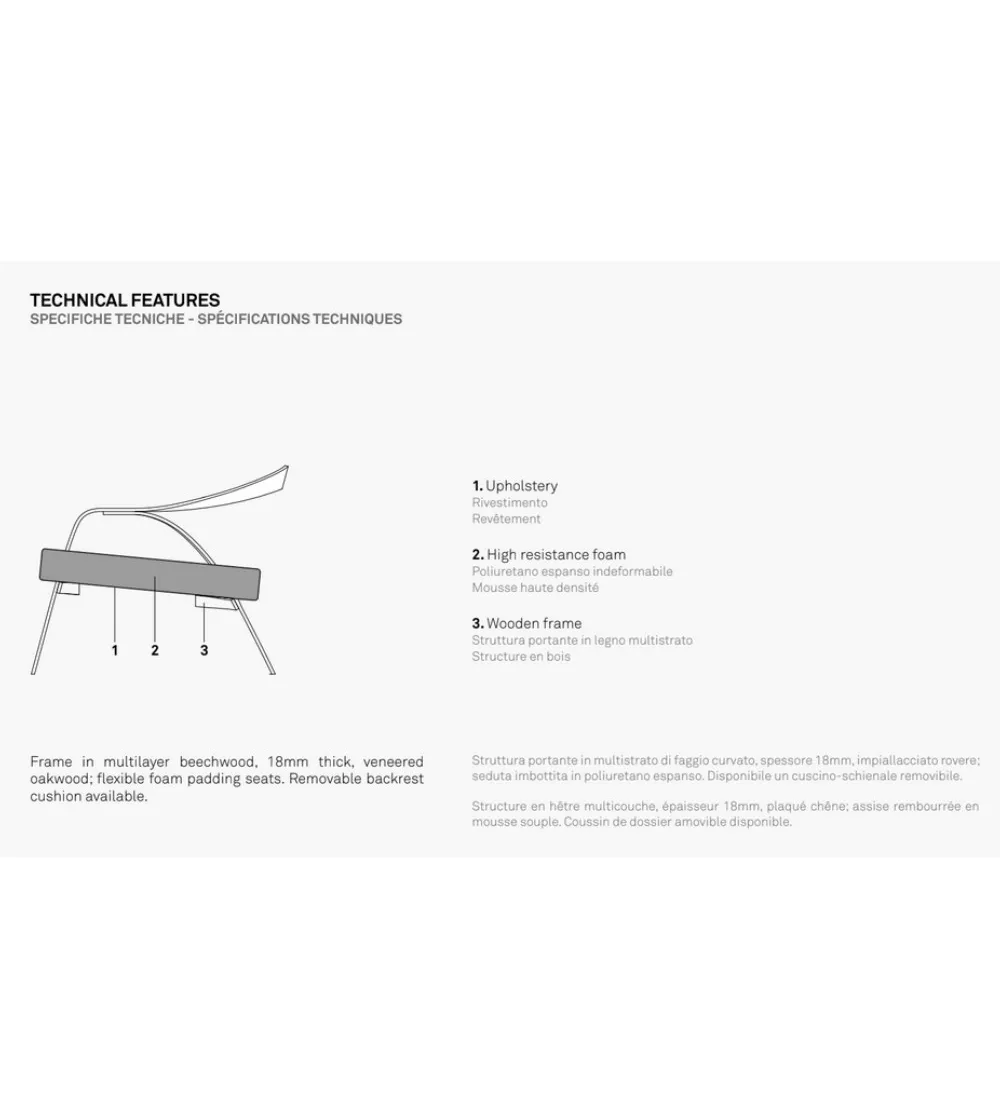 Grillo GR 1000/O Armchair - True