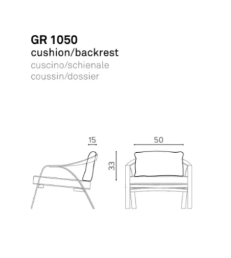Grillo GR 1000/O Armchair - True
