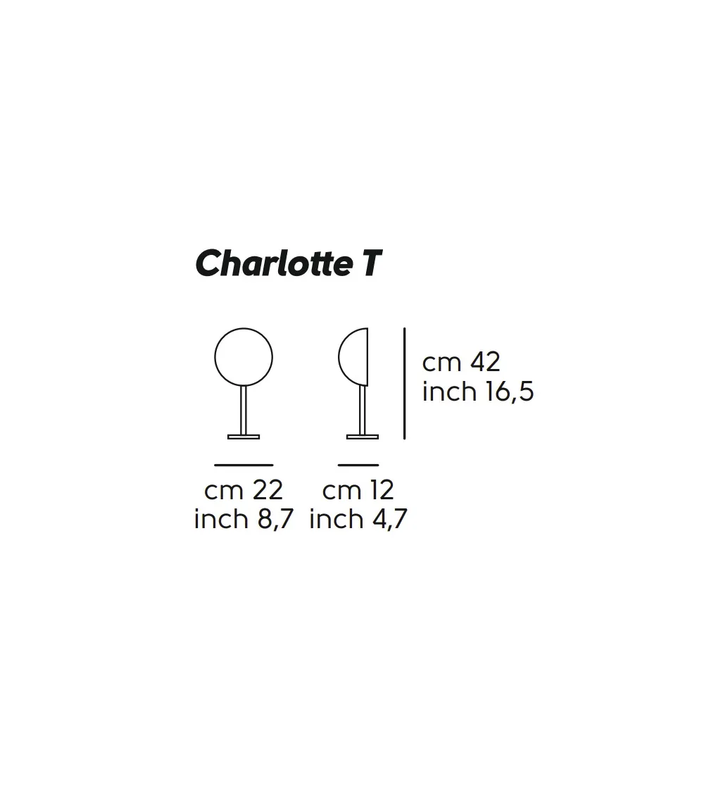 Lampe de Table Charlotte Color - Midj