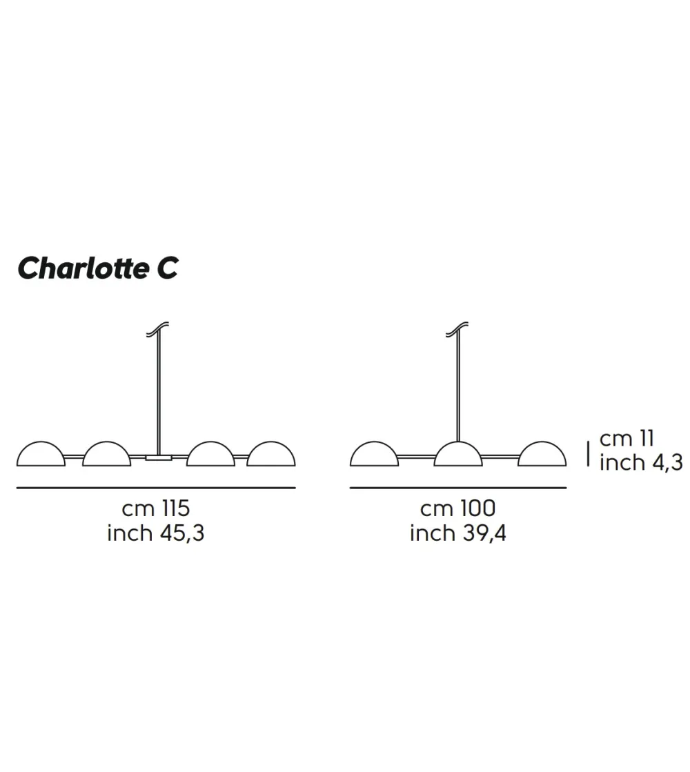 Lustre Charlotte - Midj