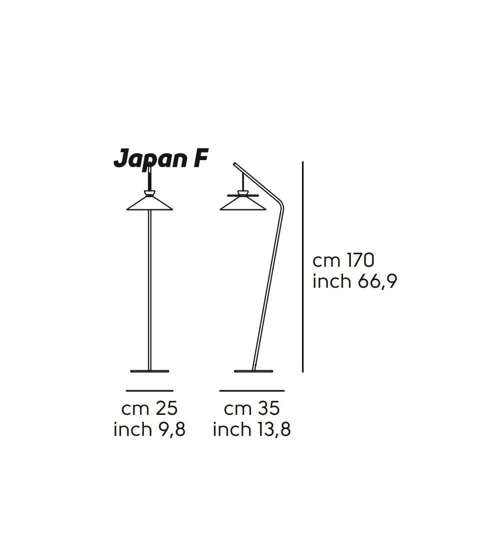 Midj - Japan Color Stehlampe