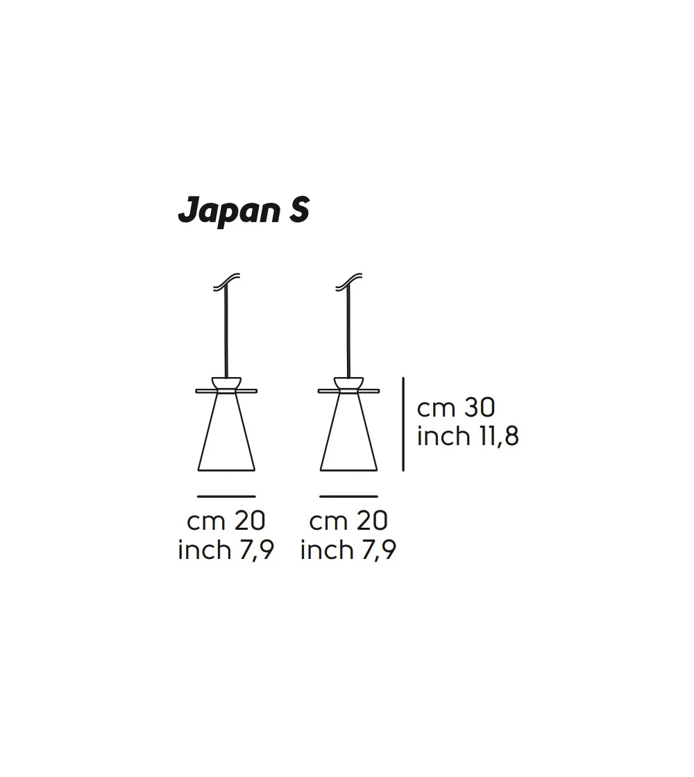 Lampada a Sospensione Japan Color - Midj