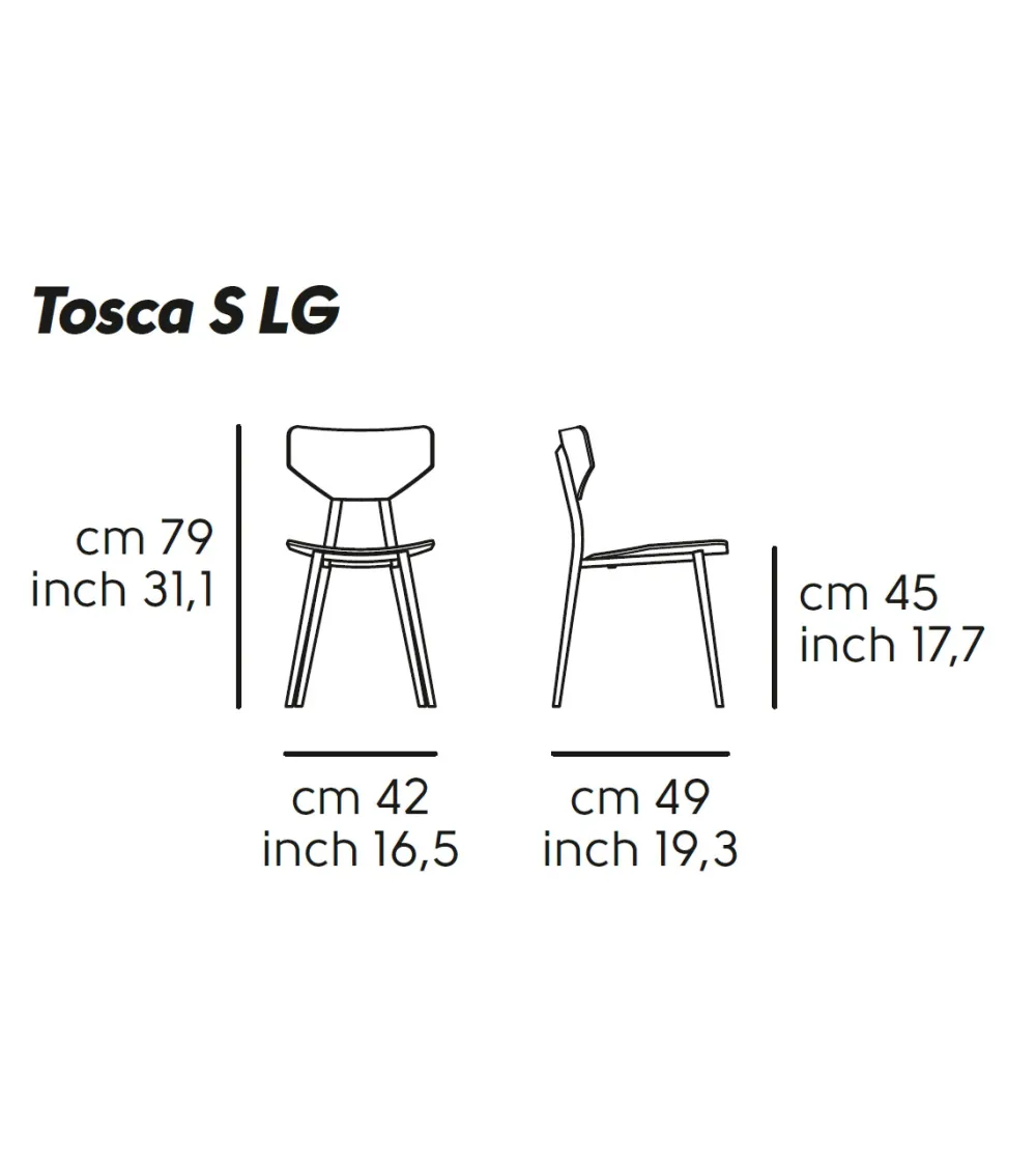 Chaise Tosca LG - Midj