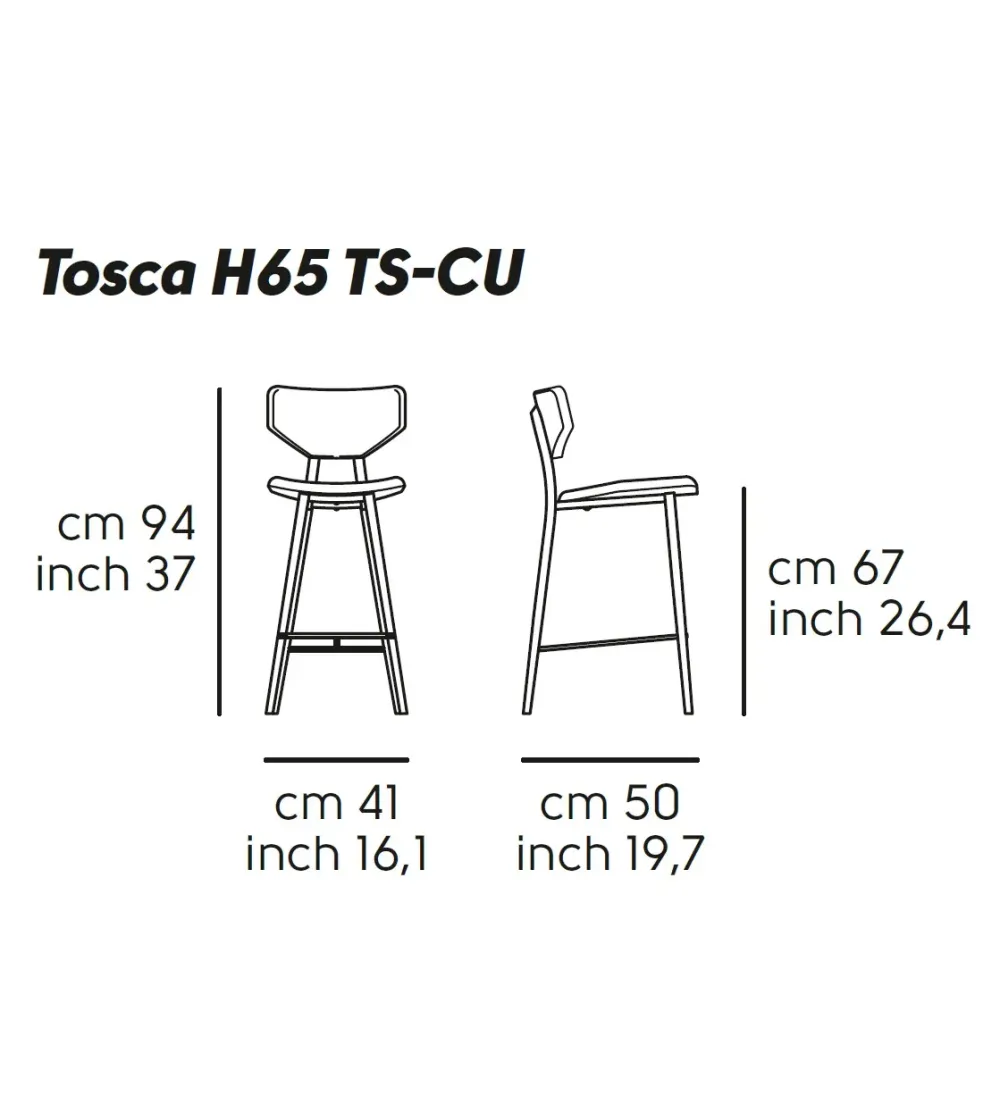 Taburete Tosca TS - Midj