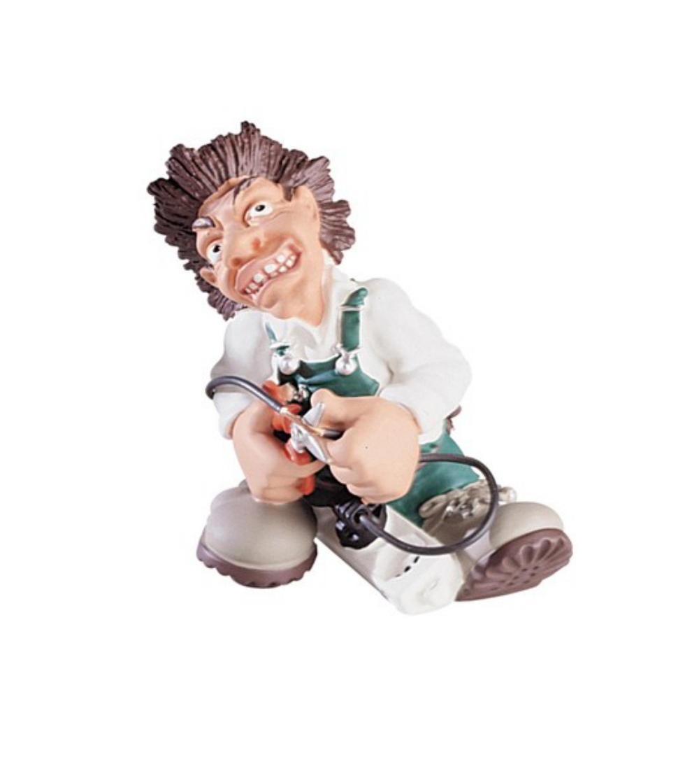 Electrician Character Statuette - Antartidee