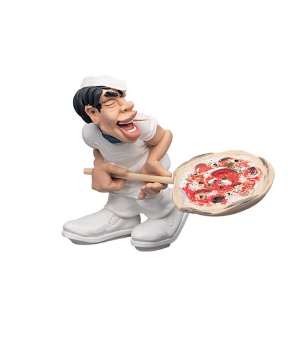 Estatuita Hombre Pizza - Antartidee
