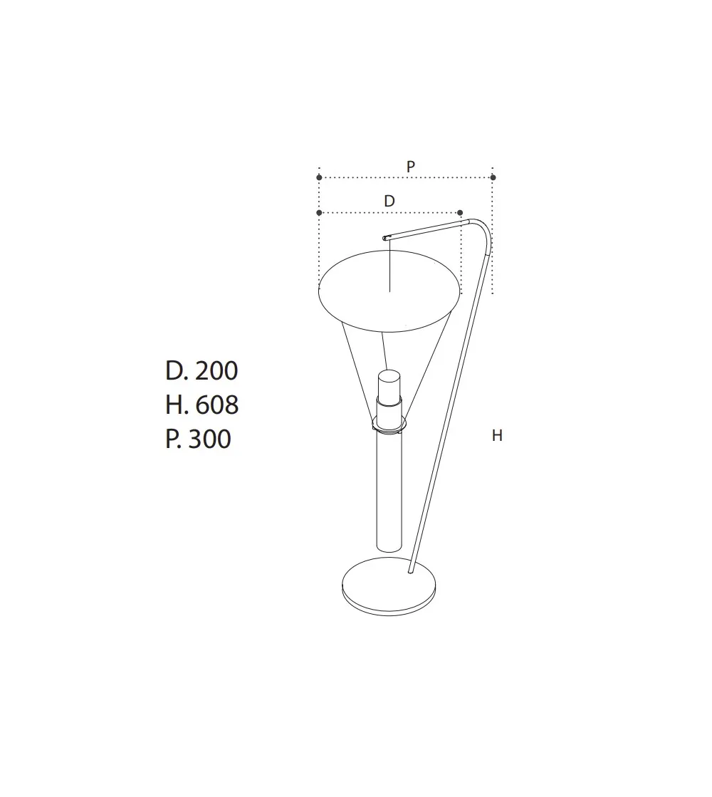Ronda Design - Go Luce Tischlampe