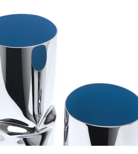 Vase Bambù Brillant Bleu Atlantique - Mesa Design