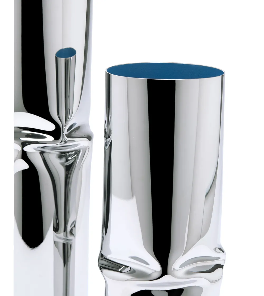 Bambù Atlantic Blue Gloss Vase - Mesa...
