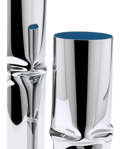 Vaso Bambù Lucido Blu Atlantico - Mesa Design