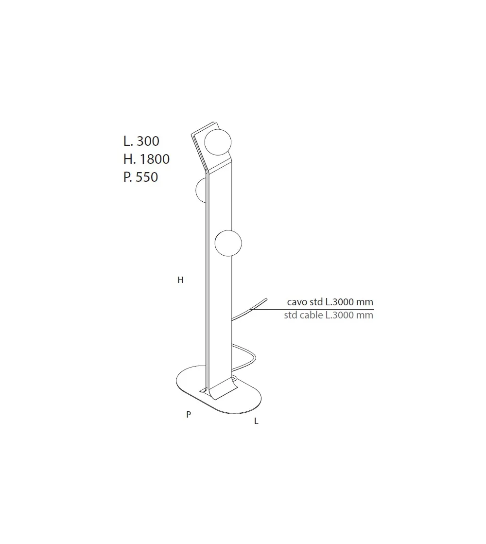 Ronda Design - Brand Stehlampe