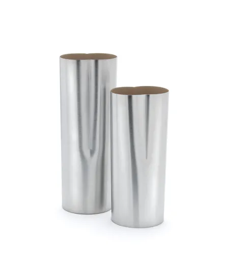 Lot 2 Vases Impronta Satinati Cappuccino - Mesa Design