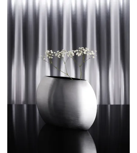 Bubble Satin Black Vase - Mesa Design