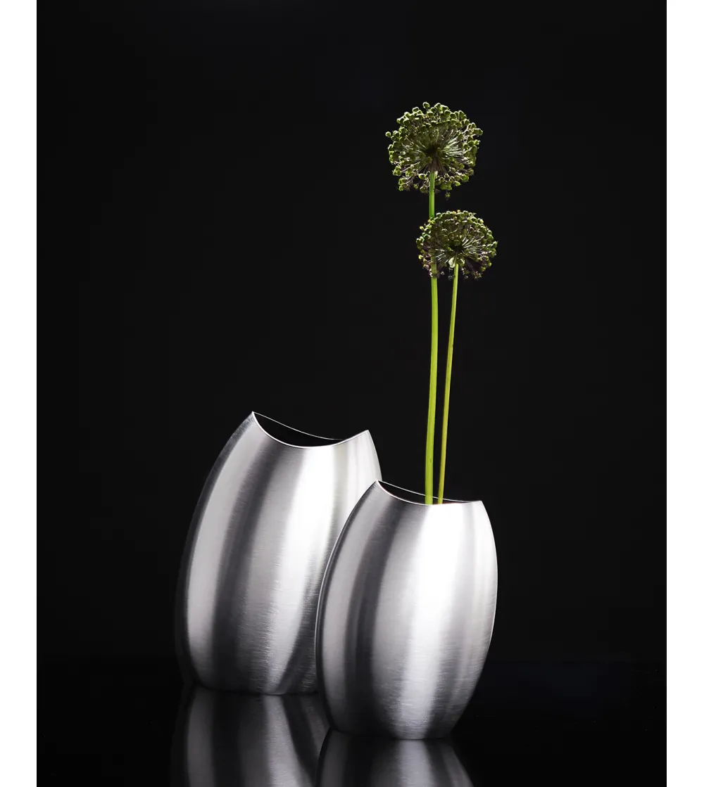 Vaso Oh Satinato Nero - Mesa Design