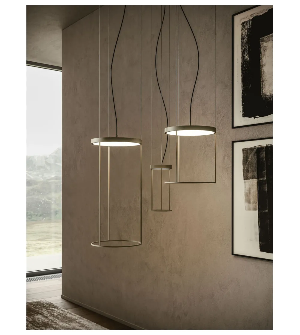 Lampe à Suspension Brassie Round D -...
