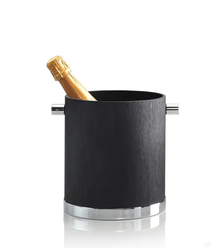 Cubo Para Champán Color Up Negro - Mesa Design