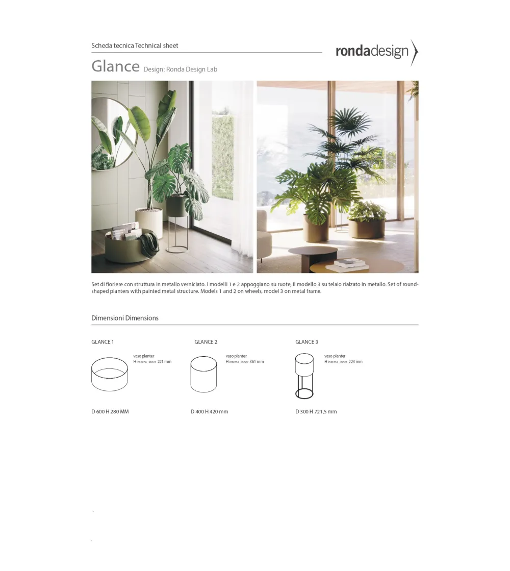 Vase Glance - Ronda Design