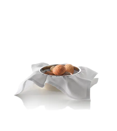 Elle Cream Bread Basket - Mesa Design