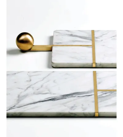 Planche À Découper Rectangulaire Blanche Segni - Mesa Design 2
