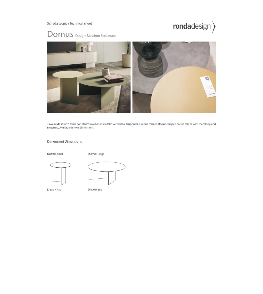 Ronda Design - Domus Couchtisch