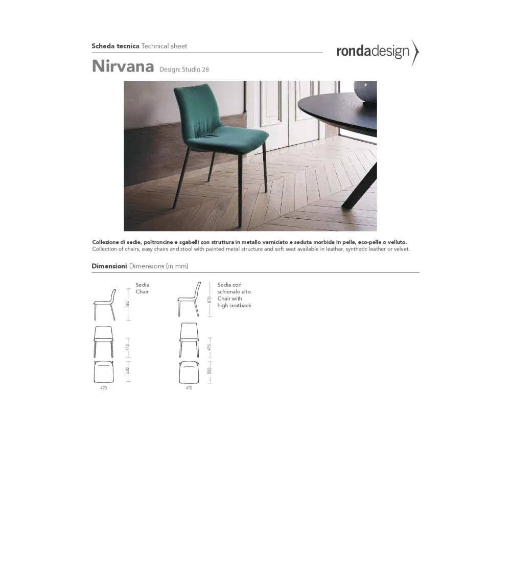 Chaise Nirvana - Ronda Design