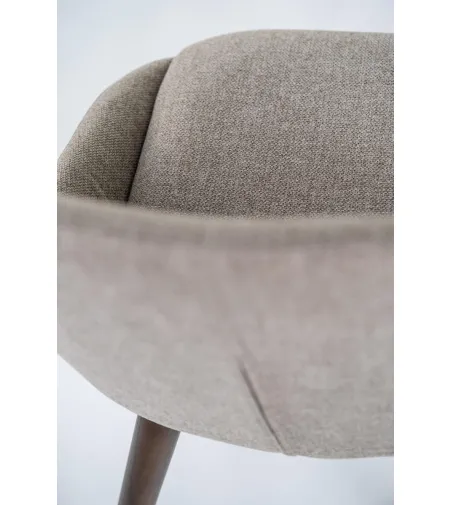 Ensemble de 4 Chaises Astrid Marron Clair - Stones