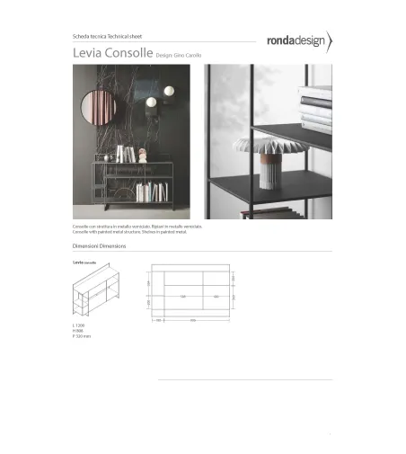 Ronda Design - Levia Konsolentisch