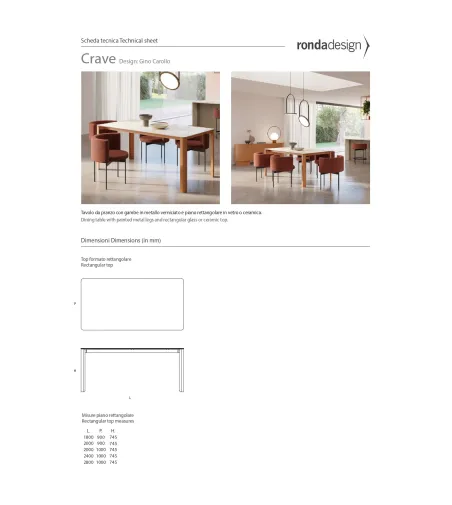 Ronda Design - Crave Tisch