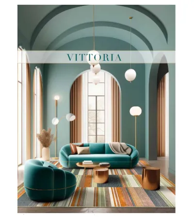 Alfombra Vittoria Millerighe 9780006/6111 - Sitap 2