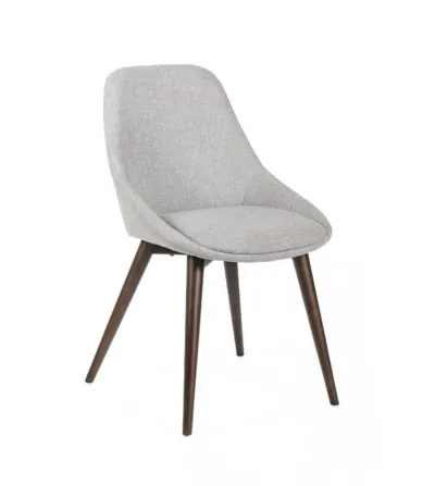 Set 4 Sedie Astrid Grigio Chiaro - Stones