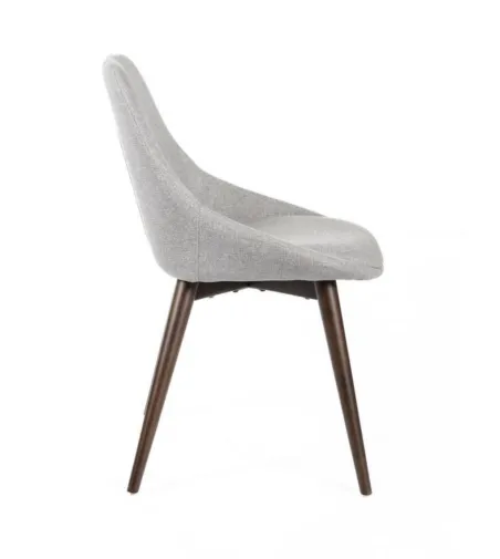 Ensemble de 4 Chaises Astrid Gris Clair - Stones