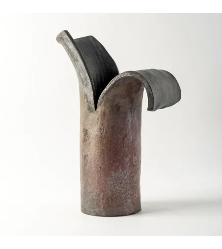 Jarrón Escultura Petali D'Oriente Cobreño - Design Center 1991