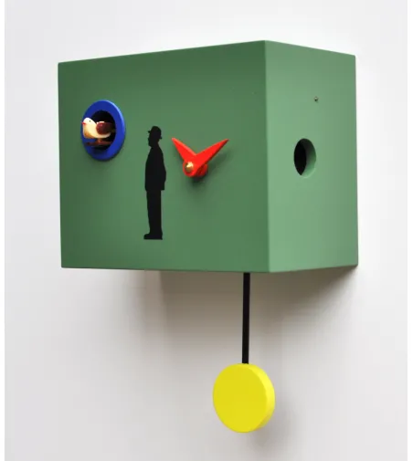 Orologio Da Parete A Cucù L'Attesa - Pirondini