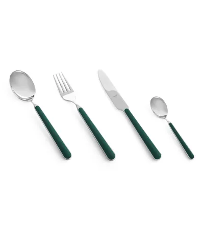 Ensemble de Couverts de 24 Pièces Fantasia Vert - Mepra