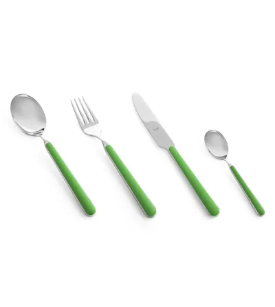 Juego de Cubiertos de 24 Piezas Fantasia Verde Manzana -...