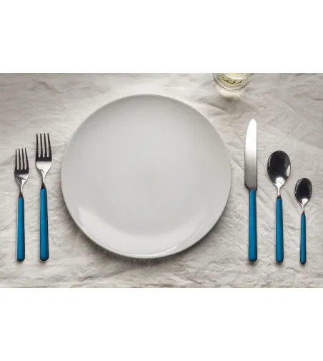 Mepra - Fantasia Electric Blue 24 Piece Cutlery Set