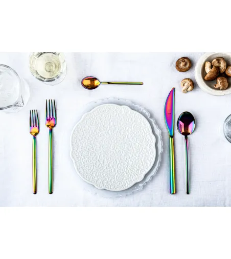 Mepra - Due Rainbow 24 Piece Cutlery Set