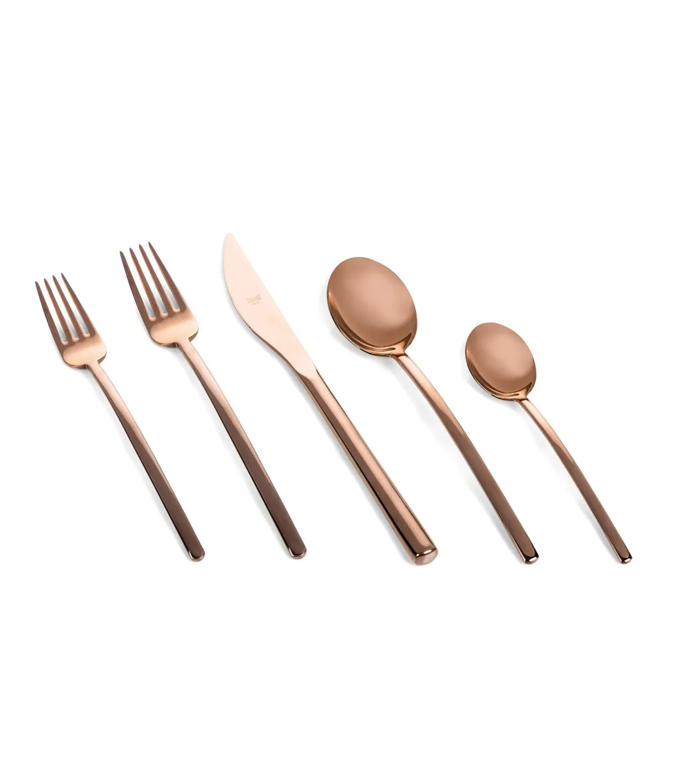 Mepra - Due Bronze 24 Piece Cutlery Set