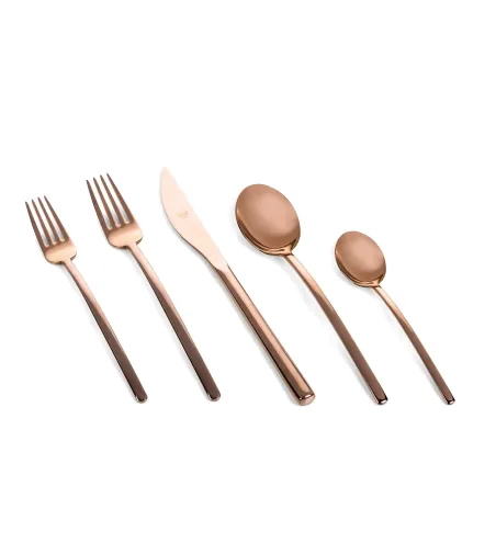 Mepra - Due Bronze 24-teiliges Besteckset