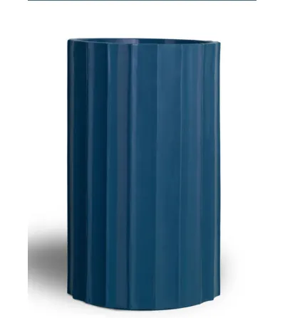 Vaso A Colonna Grande Blu Collezione Torsi OBJ00001 -...
