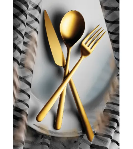 Mepra - Linea Ice Gold 24-teiliges Besteckset