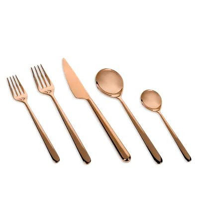 Mepra - Linea Bronze 24-teiliges Besteckset 2