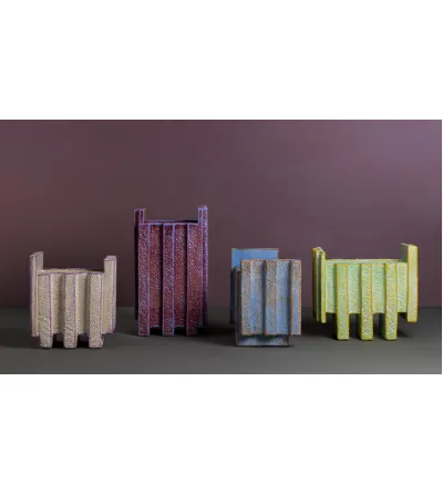 Bitossi Ceramiche - Bolo Vase Merlate Collection 2